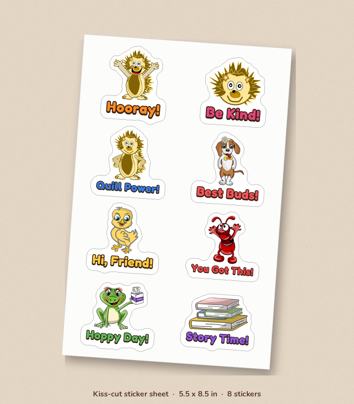 Hudson Sticker Sheet