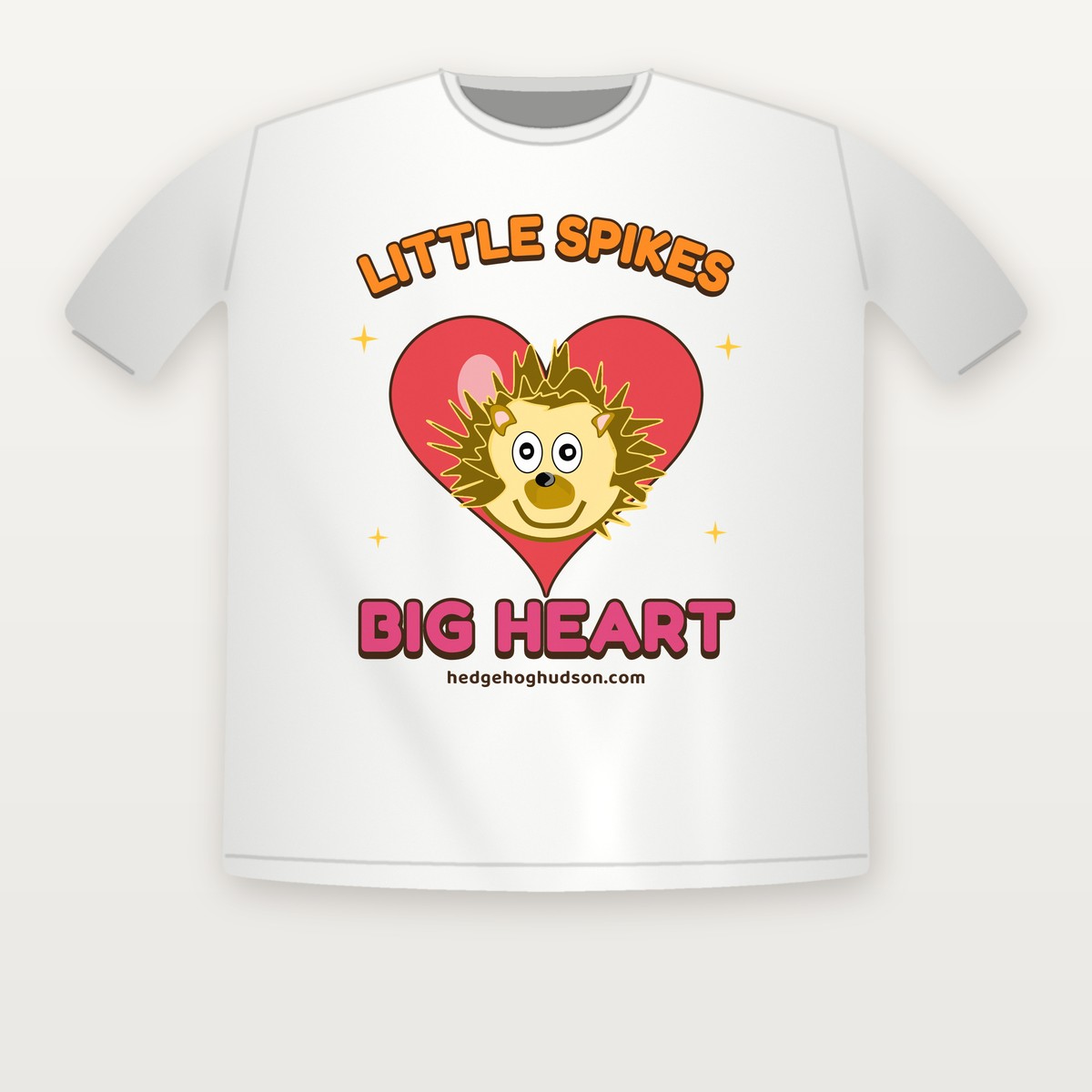 Little Spikes, Big Heart Tee